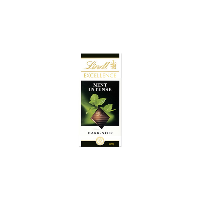 Lindt Excellence Mint Intense Dark Chocolate