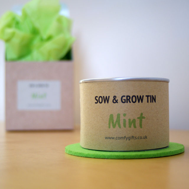 Mint grow your own gift set